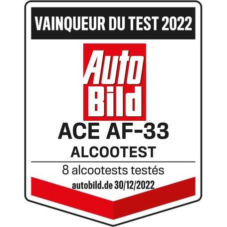 ACE AF-33 – Éthylotest Électronique Professionnel Précis à Capteur Électrochimique