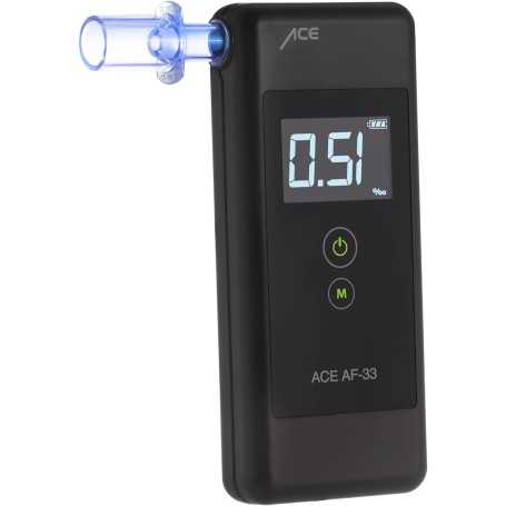 ACE AF-33 – Éthylotest Électronique Professionnel Précis à Capteur Électrochimique