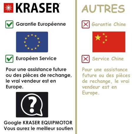KRASER WA839Y – Canne Antivol Voiture Renforcée