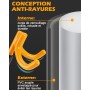 Tevlaphee 4-Hook Steering Wheel Lock