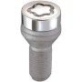 McGard M14x1.50 Wheel Lock Bolts – Conical Seat – 4-Bolt Kit with Key, Maximum Security for Cars