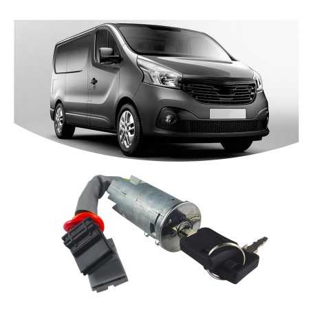Neiman Steering Lock with 2 Keys — Ignition Cylinder for Primastar, Trafic, Vivaro, Opel Master