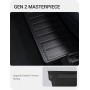 BASENOR Under-Seat Storage Boxes for Tesla Model Y (2021-2024)