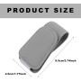 MXTIMWAN 2-Piece Magnetic Car Sunglasses Holder