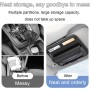 Leather Car Sun Visor Organizer – Sunglasses Holder & Storage Pocket