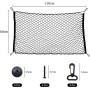 Car Trunk Storage Net 110×60 cm