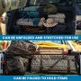 Elastic Cargo Net 1.2×1.5 m, Expandable to 2.1×2.5 m