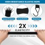 Elastic Cargo Net 1.2×1.5 m, Expandable to 2.1×2.5 m