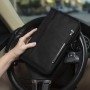 Organiseur de Boîte à Gants Multi-Poches – Porte-Documents Voiture en Tissu Oxford (Noir)