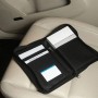 Organiseur de Boîte à Gants Multi-Poches – Porte-Documents Voiture en Tissu Oxford (Noir)
