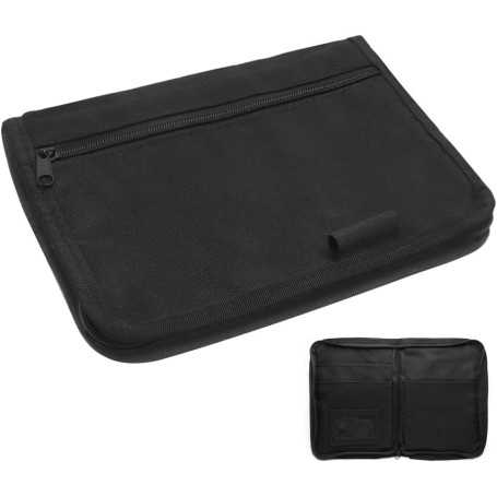 Multi-Pocket Glove Box Organizer – Car Document Holder in Oxford Fabric (Black)