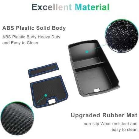 Center Console Organizer Compatible with Renault Austral / Espace 6 / Rafale (2023–2027)