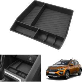 Organiseur de Console Centrale Compatible Dacia Sandero 3 / Stepway 3 / Jogger (2021–2026)