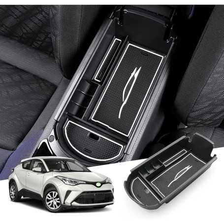 Center Console Armrest Organizer Compatible with Toyota C-HR (2016–2023)