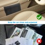 Car Glove Box Organizer – Portable Vehicle Document Holder with Multiple Compartments