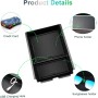 Boîte de Rangement pour Accoudoir GAFAT – Compatible avec Kia Sportage NQ5 2022–2027 (Automatique) – Organiseur Facelift (Noir)