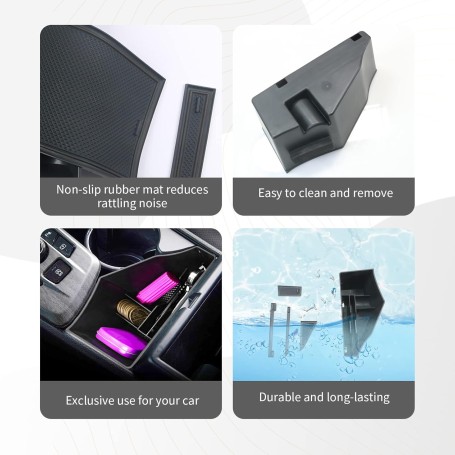 Organiseur de Console Centrale CDEFG pour Kia Sportage NQ5 (2022–2026)