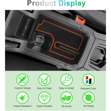 Organiseur de Console Centrale GAFAT pour Seat Leon MK4 & Cupra Formentor (2020–2025)