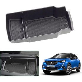 GAFAT Center Console Organizer for Peugeot 208 / e-208 & 2008 / e-2008 (2020–2026)