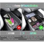 GAFAT Multifunction Center Console Organizer for Kia EV3 GT Line 2025-2027