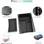 GAFAT Multifunction Center Console Organizer for Kia EV3 GT Line 2025-2027