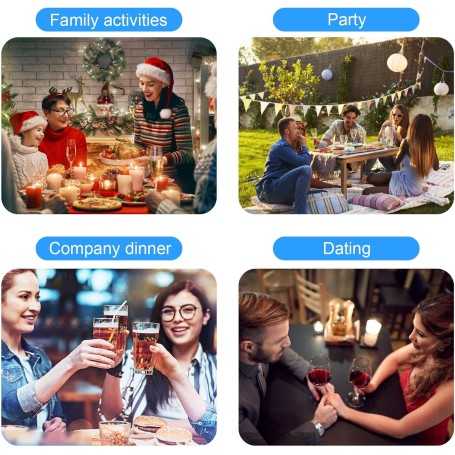 Mayybei Éthylotest Électronique Portable – Alcootest Professionnel Semi-conducteur avec Écran LCD, Alarme et 20 Embouchures