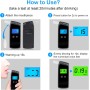 Mayybei EK915B Portable Digital Breathalyzer