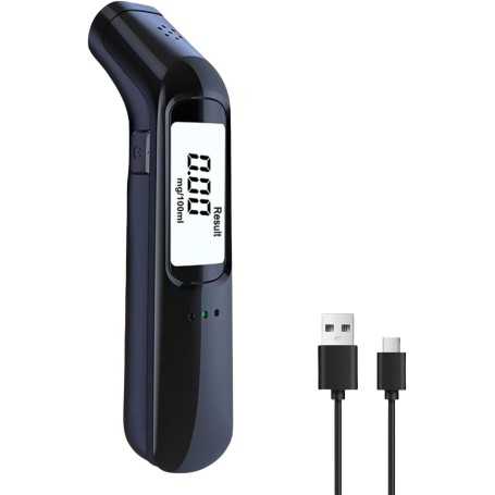 IFacaMei Éthylotest Électronique Portable et Rechargeable
