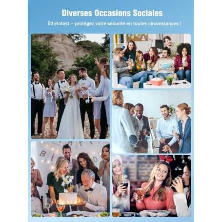 UWAKL Éthylotest Électronique Professionnel