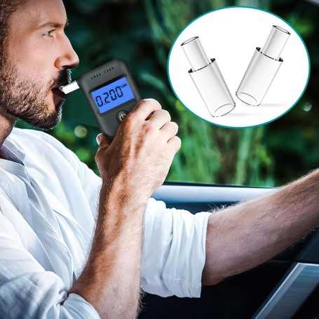 VPOW – Lot de 20 Embouts Buccaux pour Éthylotest