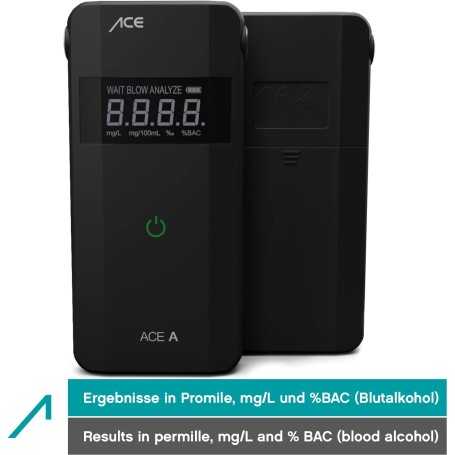 ACE A Éthylotest Numérique Professionnel
