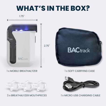 BACtrack Éthylotest Mobile Bluetooth