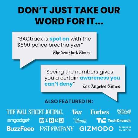 BACtrack Éthylotest Mobile Bluetooth