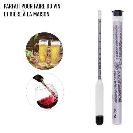 Thermometer World Alcohol Meter 0–100 %
