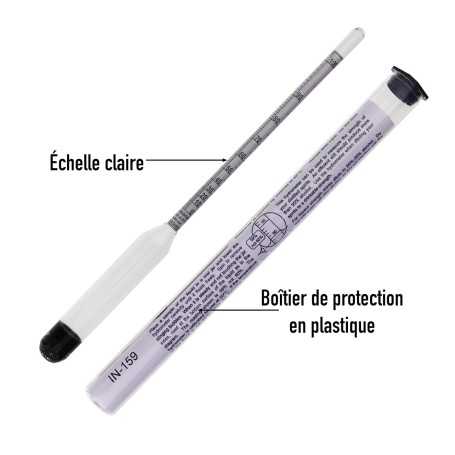 Thermometer World – Alcoomètre Professionnel 0–100 %
