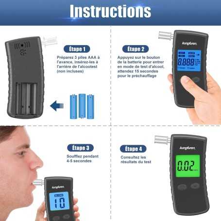 Kungfuren Electronic Breathalyzer