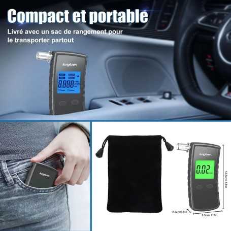 Kungfuren Éthylotest Électronique Professionnel