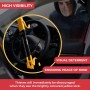 GADLANE High-Visibility Steering Wheel Lock – Heavy-Duty Anti-Theft Bar for Cars, Vans