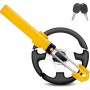 GADLANE High-Visibility Steering Wheel Lock – Heavy-Duty Anti-Theft Bar for Cars, Vans