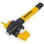 KRASER KR855Y Car Steering Wheel Lock – High Visibility, Quick Keyless Locking, Universal Anti-Theft Device (Yellow)