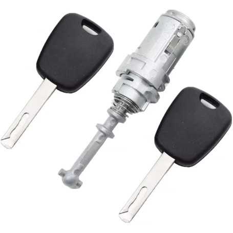 Kit Serrure + Barillet Porte Avant Gauche – Citroën C2, C3, C3 Pluriel + 2 Clés Pro-Plip