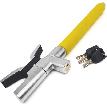 KRASER WA839Y – High-Security Reinforced Car Steering Wheel Lock