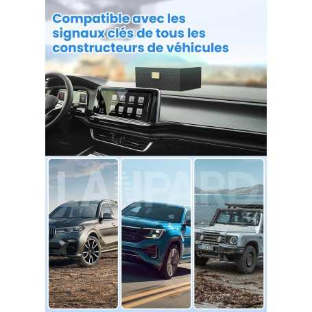 Boîte Anti-RFID pour Clé de Voiture avec 2 Étuis Supplémentaires