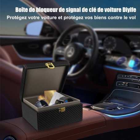 Diyife Keyless Go Faraday Box – Anti-RFID Signal Blocking Case for Car Keys and Credit Cards