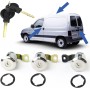 3-Door Lock Kit Compatible with Citroën Berlingo 1 & Peugeot Partner