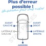 Kit 3 Serrures de Porte Compatibles Citroën Berlingo 1 & Peugeot Partner