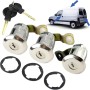 Kit 3 Serrures de Porte Compatibles Citroën Berlingo 1 & Peugeot Partner