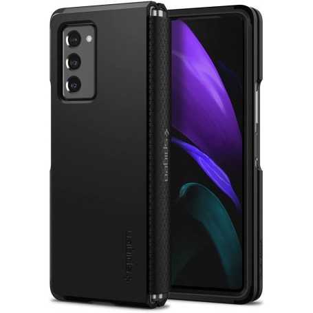 Spigen Tough Armor Coque Compatible avec Samsung Galaxy Z Fold 2 - Noir