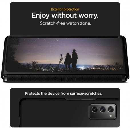 Spigen Tough Armor Case Compatible with Samsung Galaxy Z Fold 2 - Black