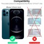 Screen Protector - Rear Camera Protector - Double Protection - Tempered Glass Compatible with iPhone 12 Pro